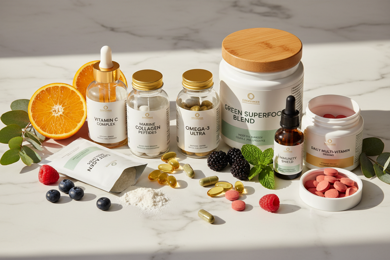 Health supplement's collection.